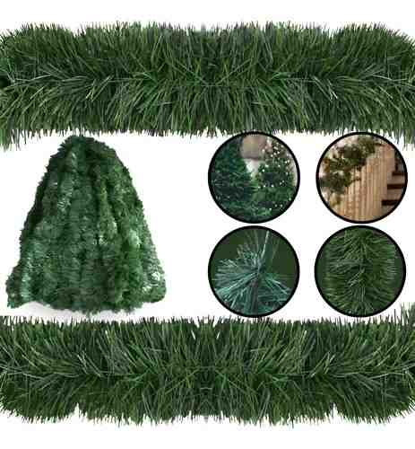 FESTAO VERDE TRIPLO 10CM X 2M